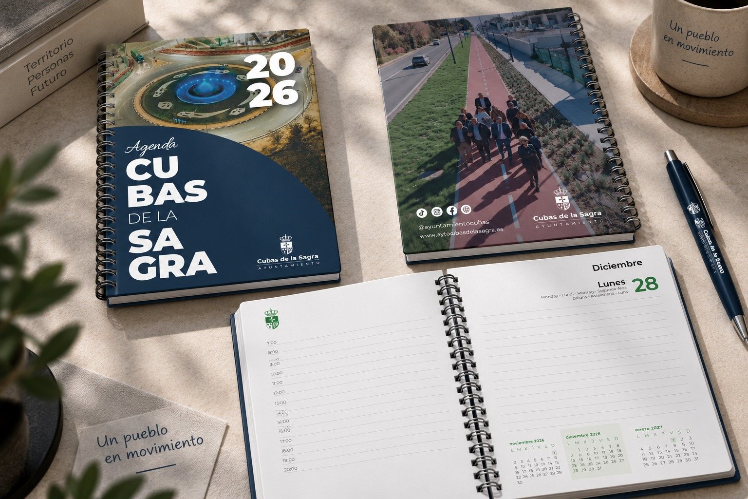 Cubas: diseño · impresión