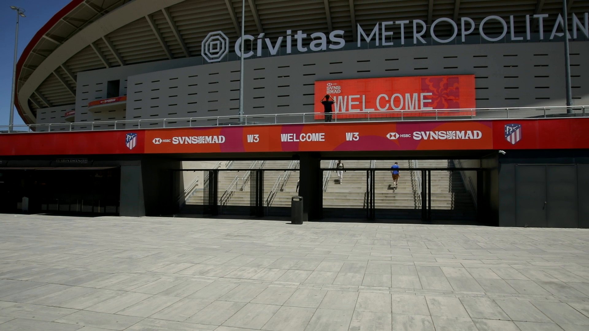 Hsbc Svns Madrid X Menta: Vestimos el metropolitano.